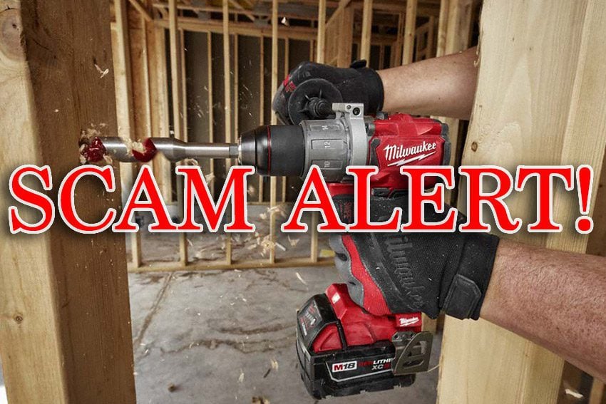 Milwaukee Tool Scam