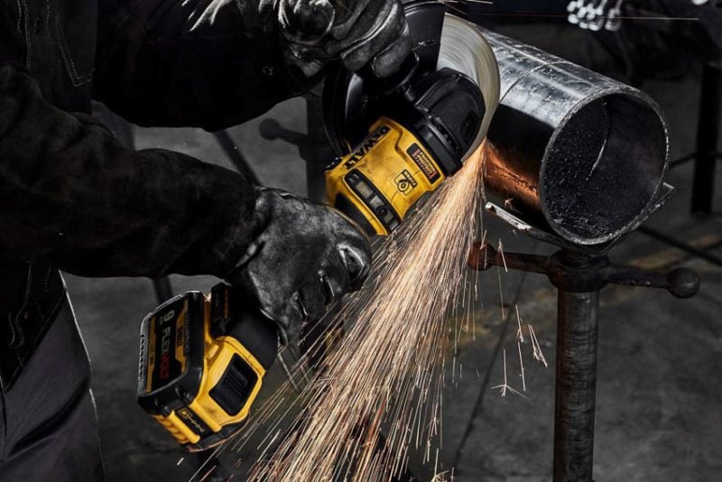 DeWalt FlexVolt Grinder with Kickback Brake