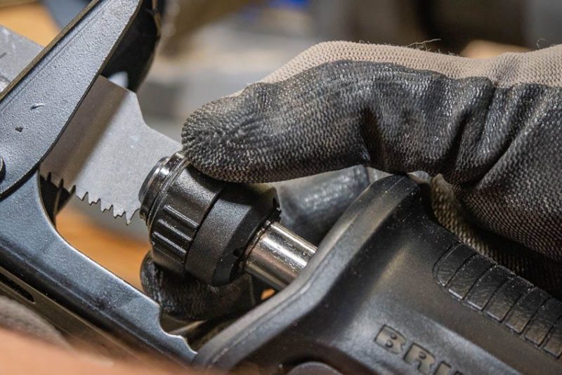 Masterforce Boost Reciprocating Saw blade change