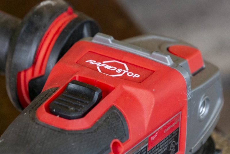 Milwaukee M18 Fuel Braking Angle Grinder with One-Key Review 2883