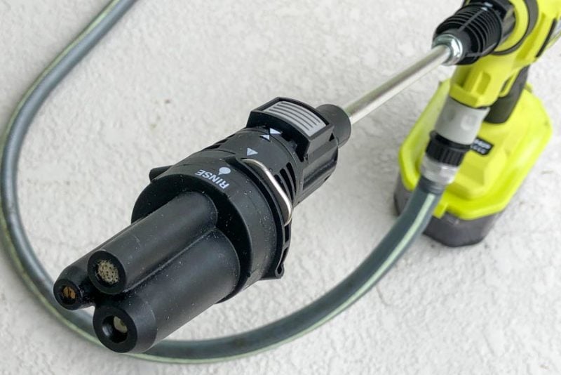 Ryobi 18V One+ HP Brushless EZClean 600 PSI Power Cleaner Nozzle