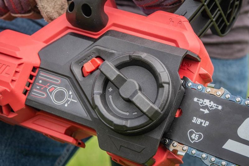 Skil 20V Chainsaw Tension