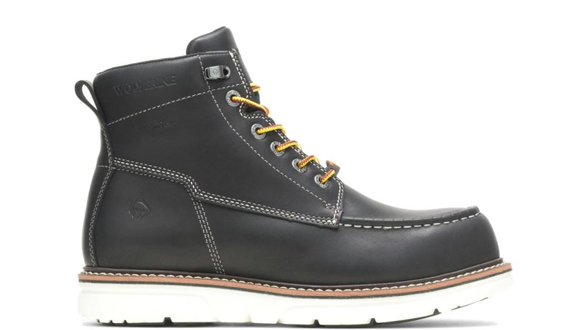 Wolverine I-90 Durashocks Moc Toe Wedge Work Boots