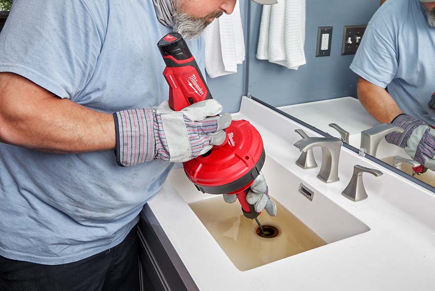 Milwaukee M12 TrapSnake with 25-Foot Auger