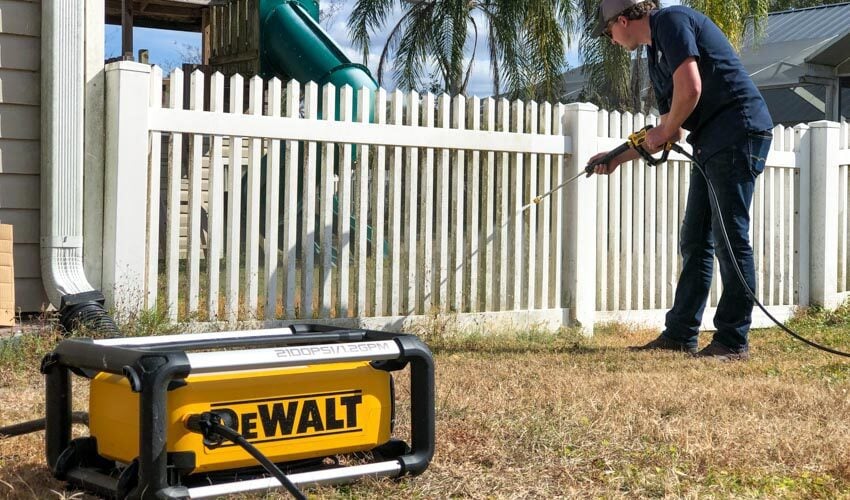 DeWalt 2100 Max PSI Electric Jobsite Pressure Washer DWPW2100