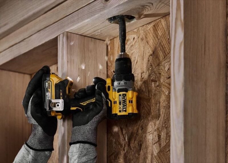 DeWalt 20V Drill plumbing rough-in