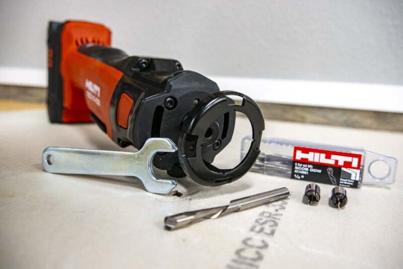 Hilti SCO 6-22 Bit Changes
