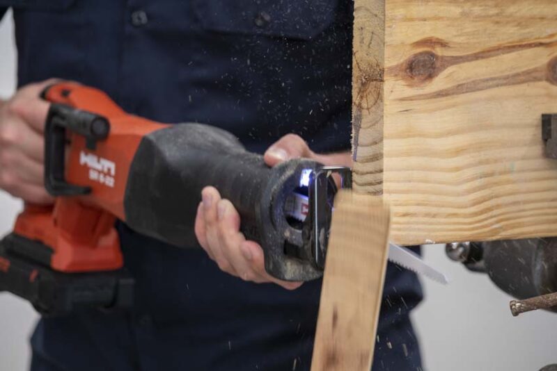 Hilti Nuron Cordless Reciprocating Saw Review SR 6-22