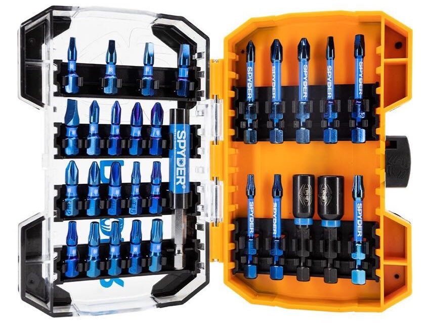 Spyder Mach-Blue Driver Bits