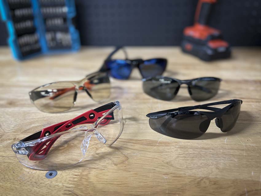 Bollé Safety Glasses With Platinum Lens Technology