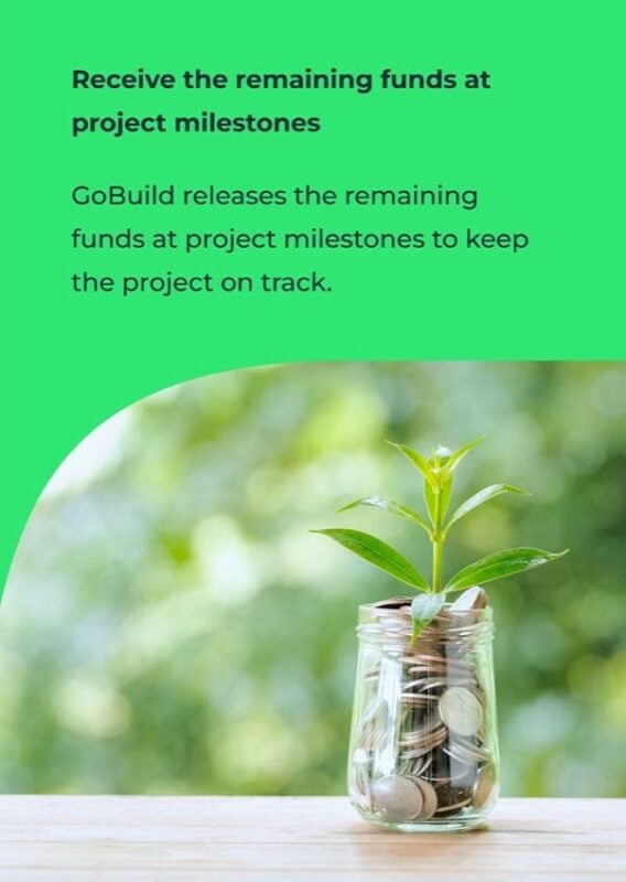 receive funds milestones