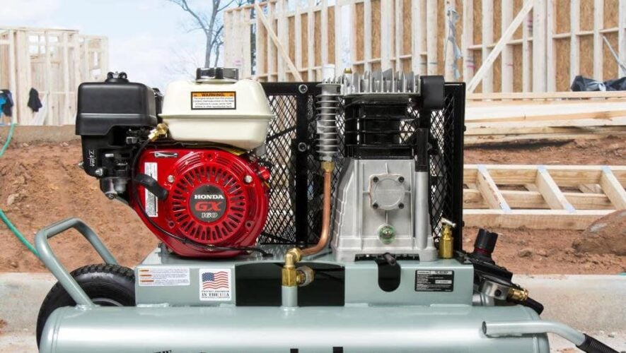 Metabo HPT Tank XL 8-gallon wheelbarrow compessor