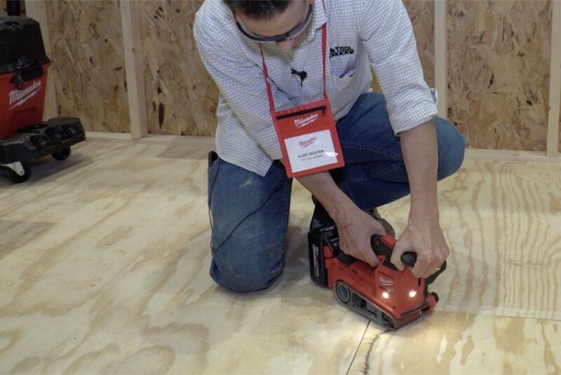 Milwaukee M18 Fuel Belt Sander