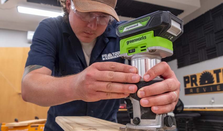 Greenworks 24V Cordless Trim Router