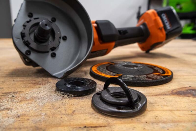 Ridgid 18V 4 1/2-Inch Cordless Angle Grinder R86047