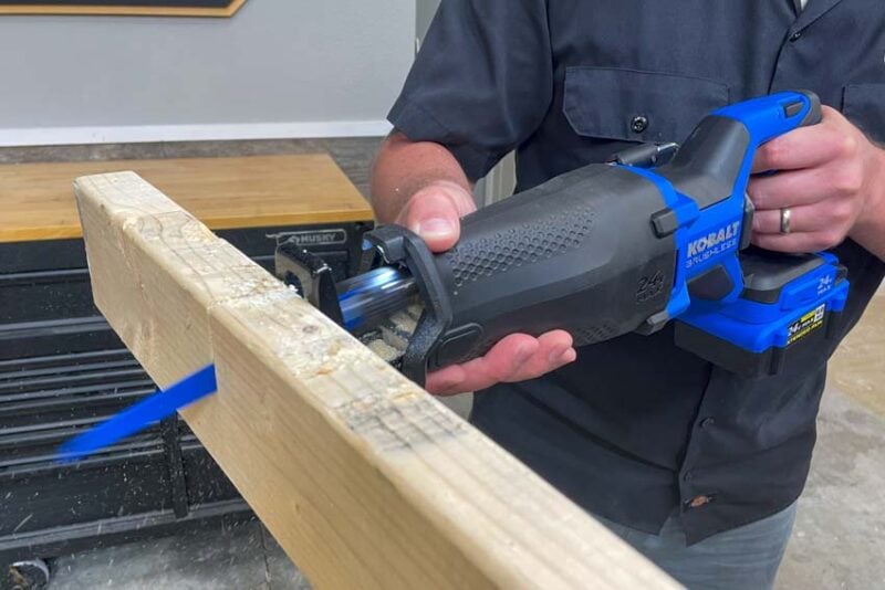 Kobalt 24V Cordless Reciprocating Saw Review