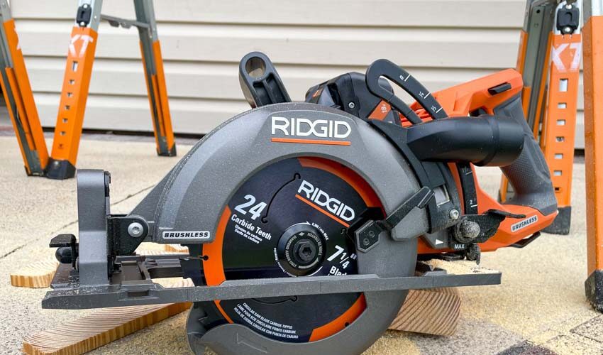Ridgid 18V Brushless Rear-Handle Circular Saw Review