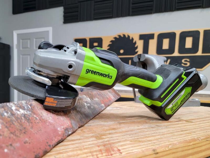 Greenworks 24V Cordless Angle Grinder