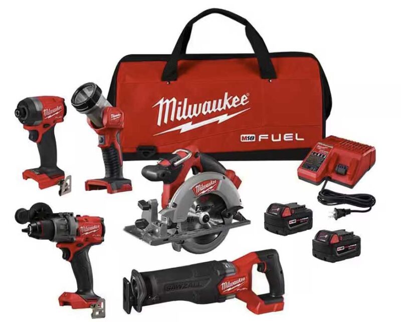 Milwaukeeย M18 FUEL Brushless 5-Tool Kit