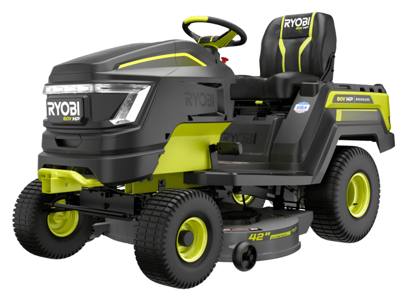 Ryobi 80V 42-inch Lawn Tractor