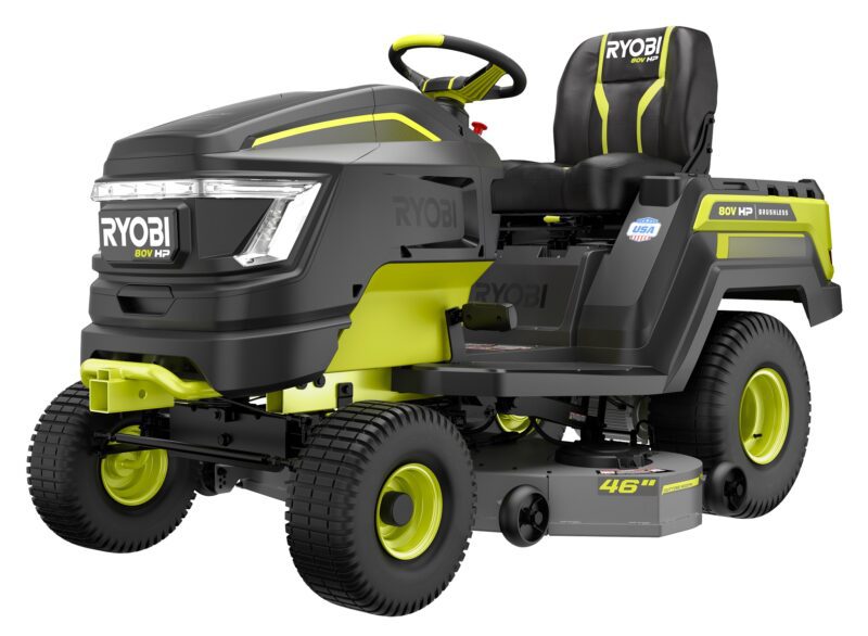 Ryobi 46-inch 80V Lawn Tractor