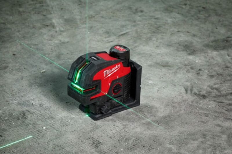 Milwaukee Cross Line 4-Point Laser