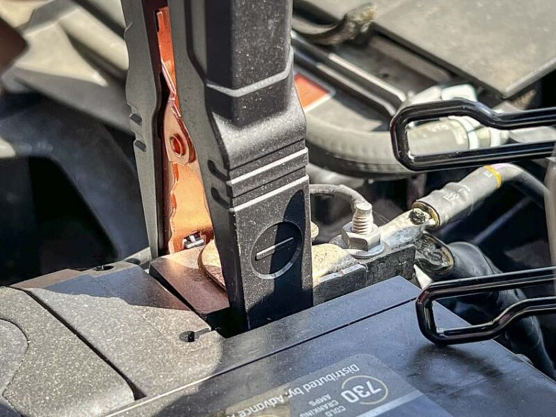 overmolded copper clamps