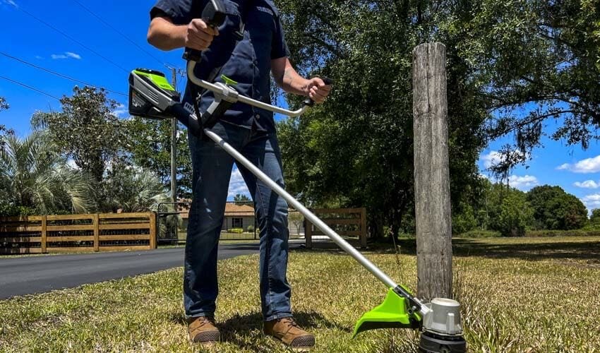 Greenworks 60V Bike Handle String Trimmer