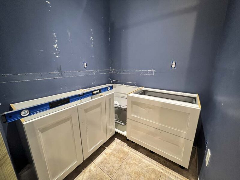 Nobilia Cascada base cabinets