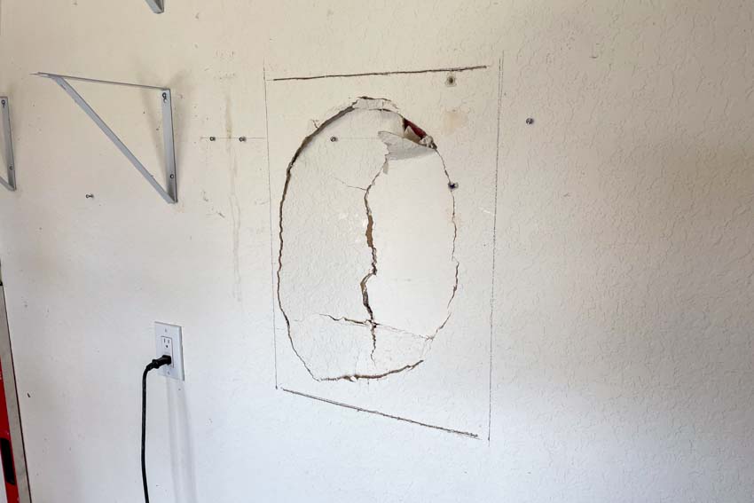 How to Repair a Large Hole in Drywall