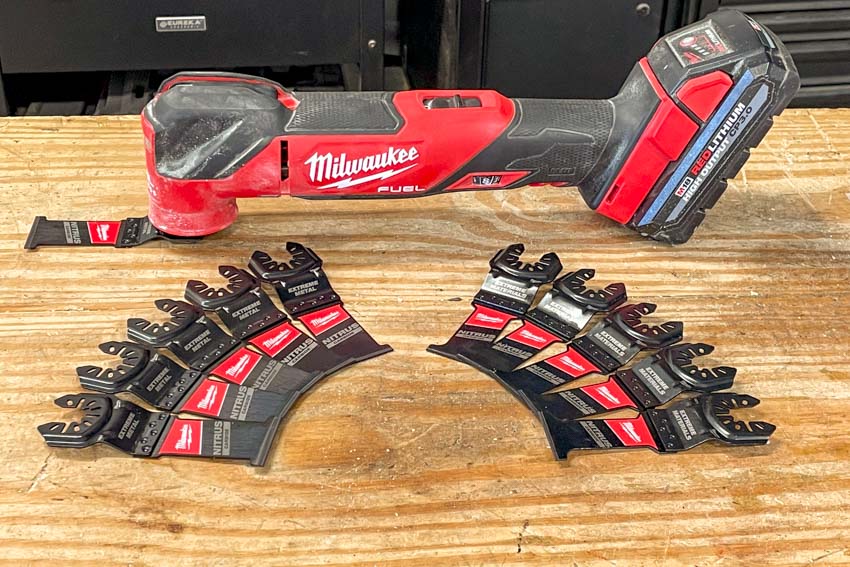 Milwaukee Nitrus Carbide Oscillating Multi-Tool Blades