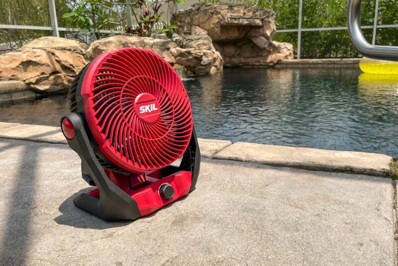 Skil 7-Inch MultiVolt Brushless Cordless Fan