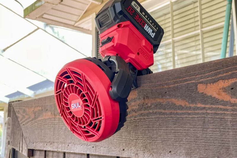 Skil 4-Inch MultiVolt Brushless Cordless Clamp Fan