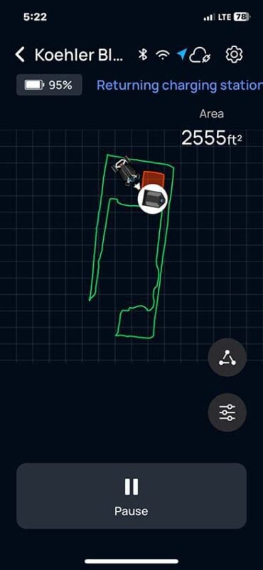 EcoFlow Blade Robotic Lawn Mower App Zones