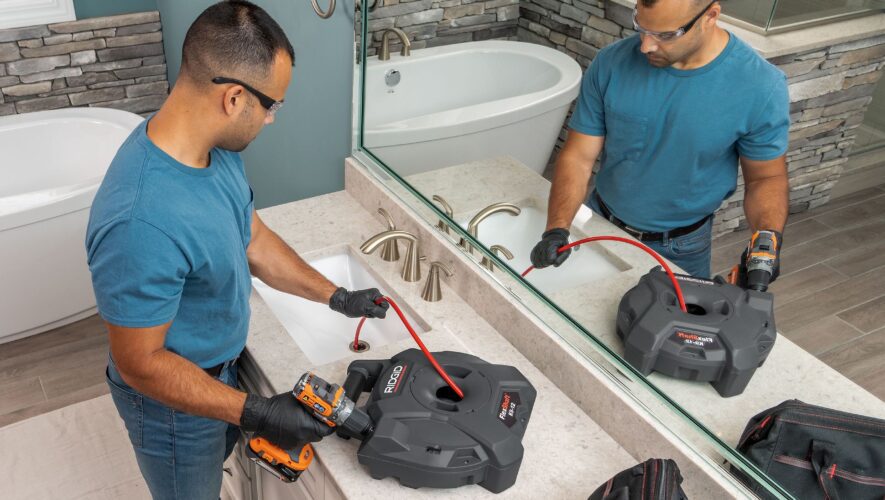 Ridgid Drain Cleaning Machine
