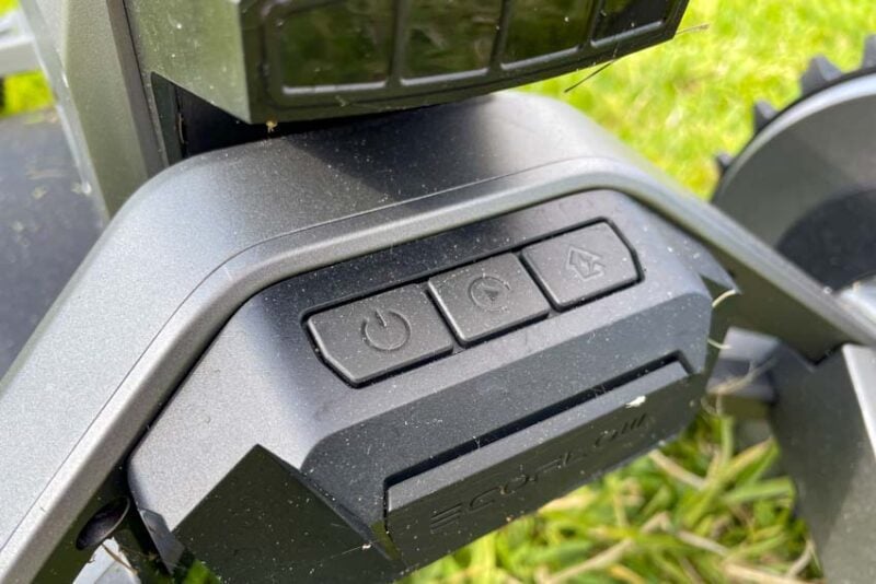 EcoFlow Blade Robotic Lawn Mower Buttons
