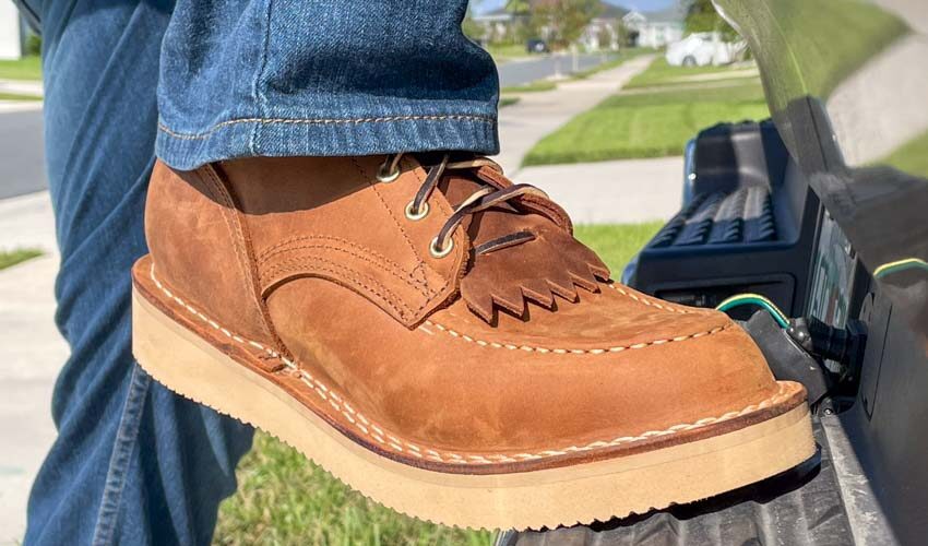 Nicks custom work Boots WaterWork