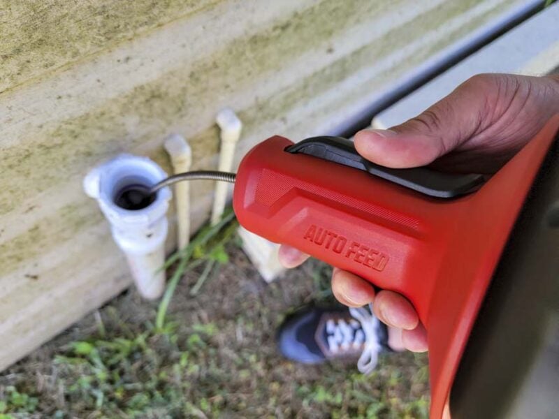 Auto Feed paddle switch