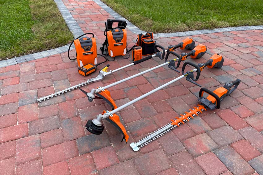 Sunseeker 60V Battery-Powered Lawn Care Tools