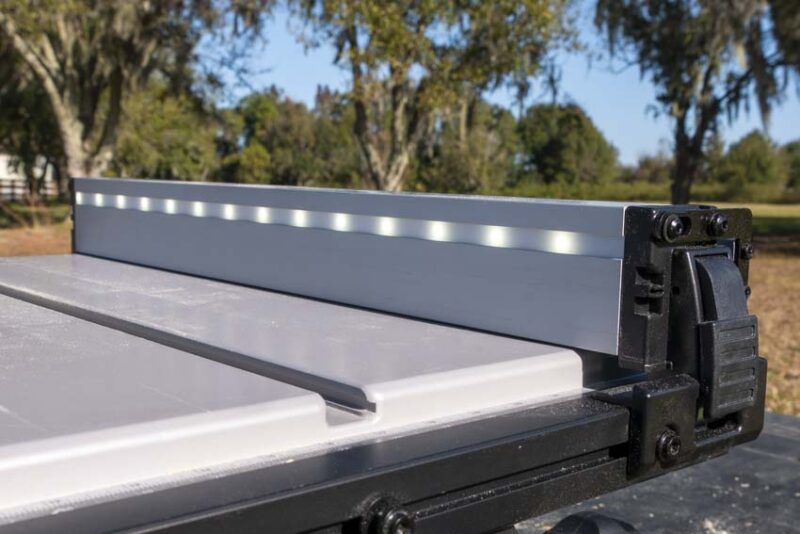 Flex 24V Cordless Table Saw LED Fence Lighting