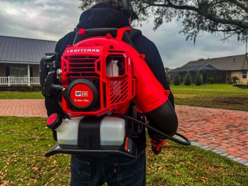 Craftsman backpack leaf blower