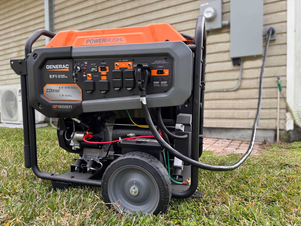 Generac 18kW EFI generator