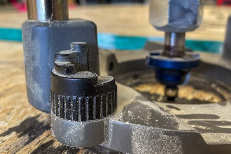 Plunge Base Depth Rod Turret