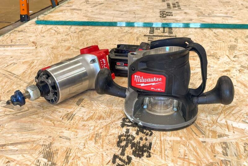 Milwaukee M18 Fuel 1/2-Inch Router and Fixed Base