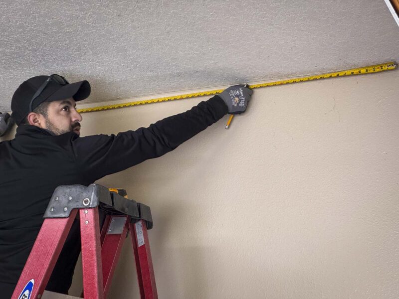 measuring conduit drop