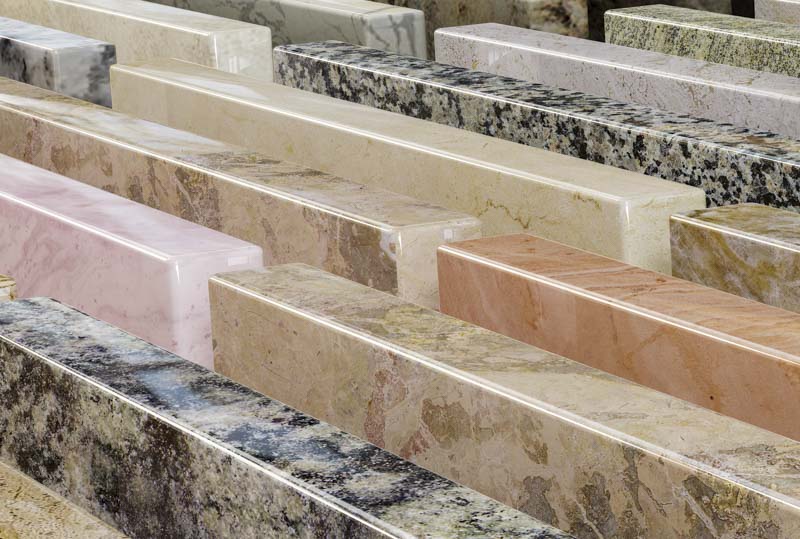 types of quartz counters