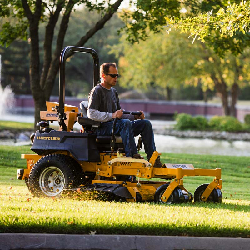 Best Commercial Zero-Turn Riding Lawn Mower: Hustler HyperDrive Series Zero Turn Lawn Mowers