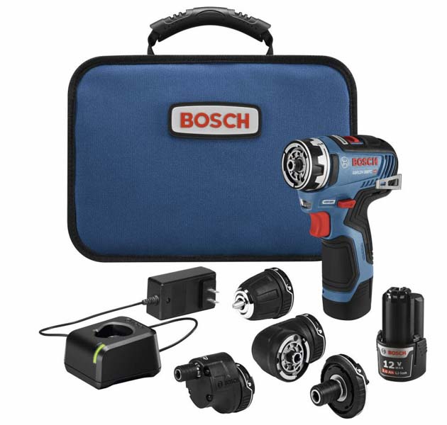 Best 12V Lightweight and Compact Drill
Bosch 12V FlexiClick 5-in-1 Drill Driver GSR12V-300FCB22