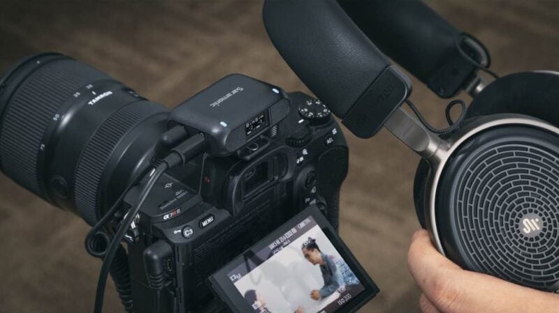 Saramonic Blink 500 B2 in use