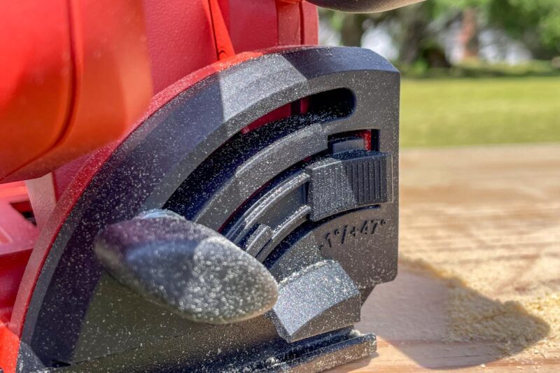 Hilti Nuron 22V Cordless Plunge Cut Track Saw Bevel Override